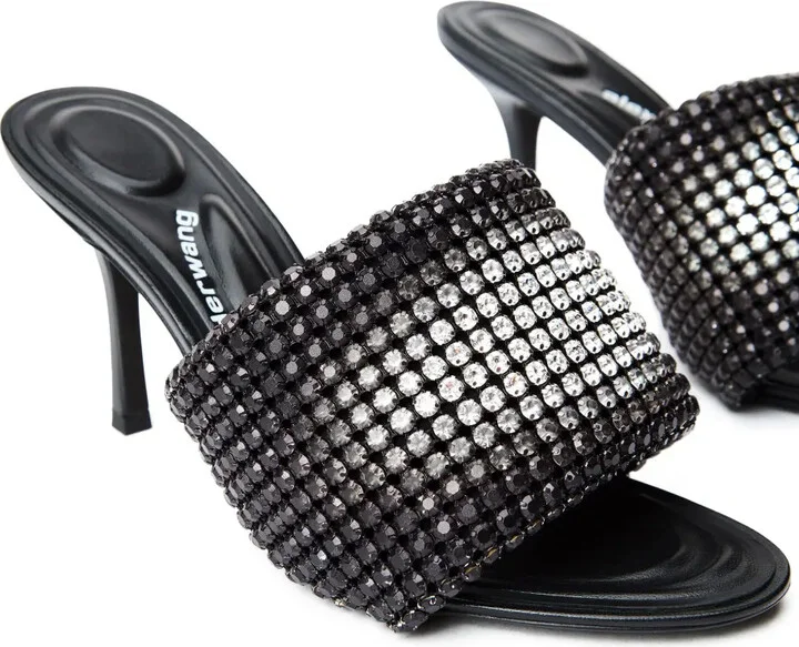 Heiress 85mm crystal mules - Image 2