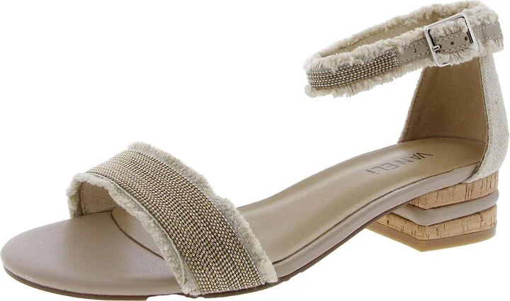 Helee Womens Buckle Ankle Strap