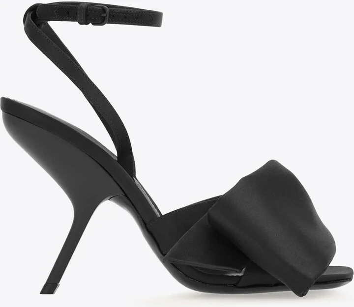 Helena 105 Sandals With Asymmetric Bow