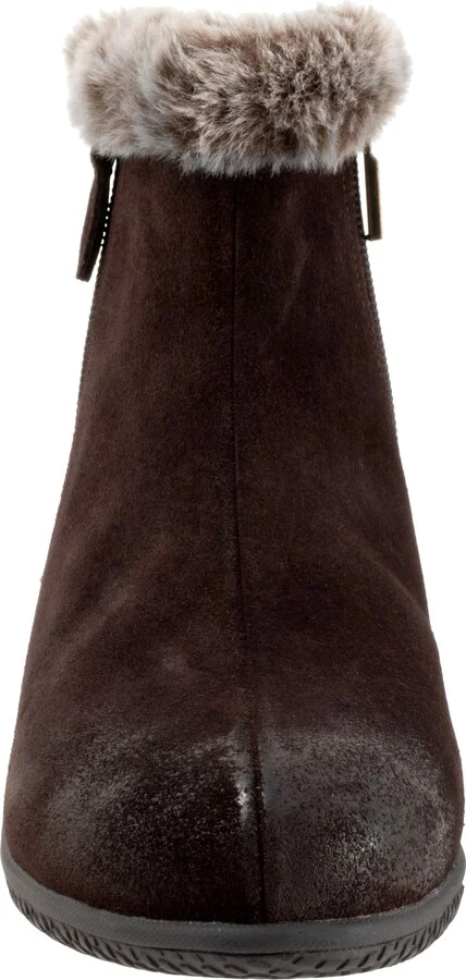 Helena Faux Fur Trim Bootie - Image 4