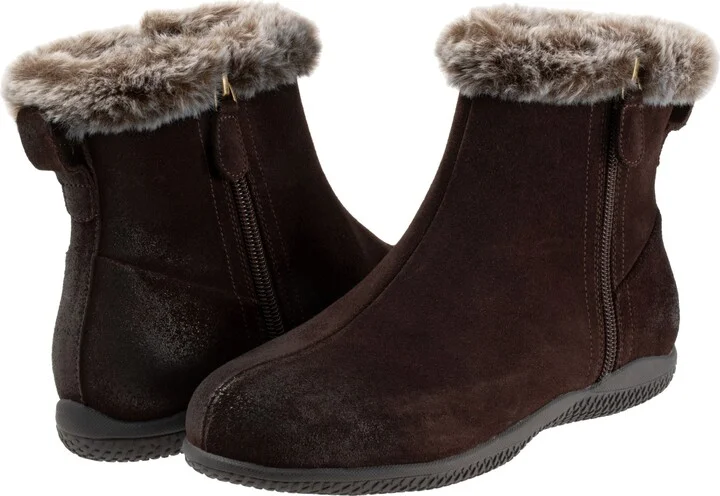 Helena Faux Fur Trim Bootie - Image 8