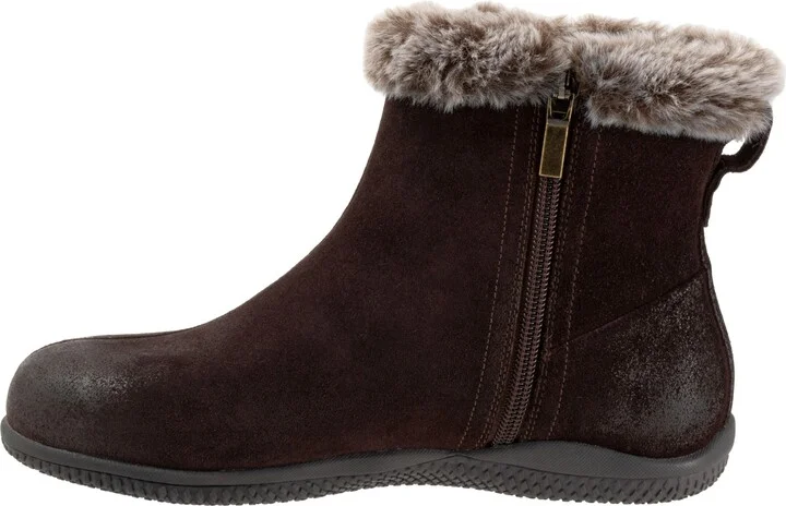 Helena Faux Fur Trim Bootie - Image 9