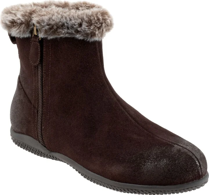 Helena Faux Fur Trim Bootie