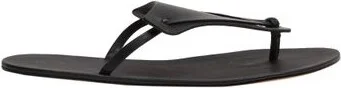 Helena flip flop sandals in leather