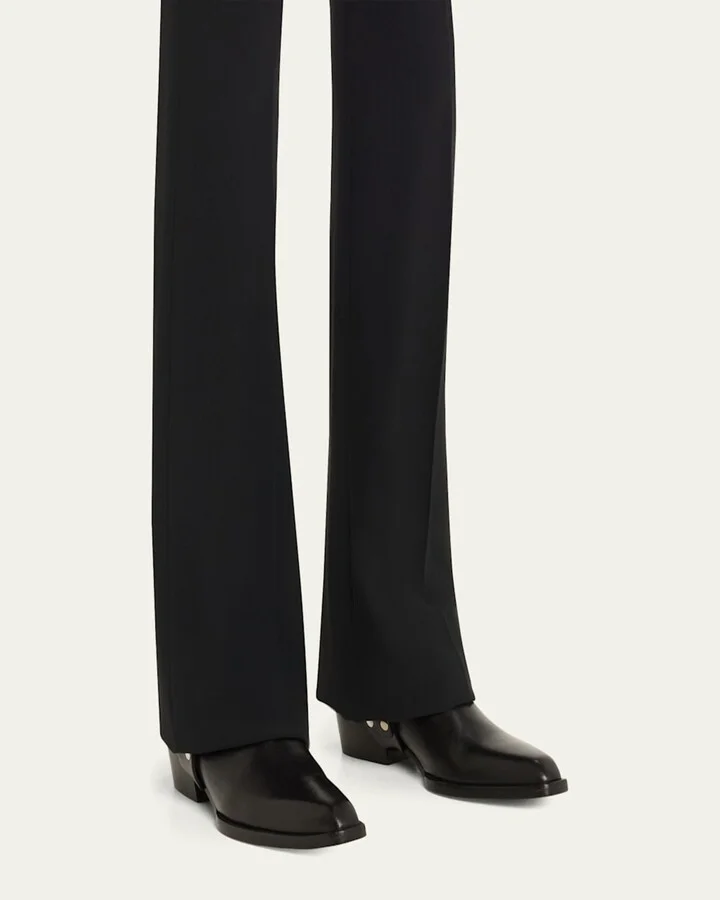 Helena Leather Moto Ankle Boots - Image 2