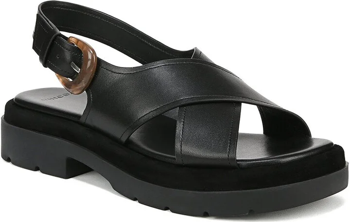 Helena Leather Slingback Sandal