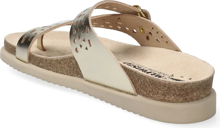 Helena Perforated Toe Loop Sandal - Image 2