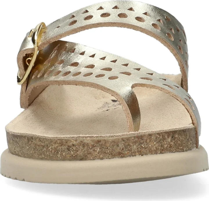 Helena Perforated Toe Loop Sandal - Image 4