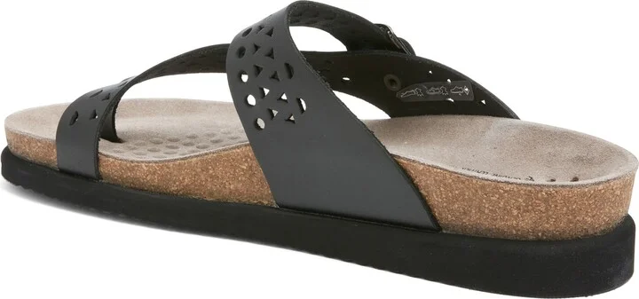 Helena Perforated Toe Loop Sandal - Image 2