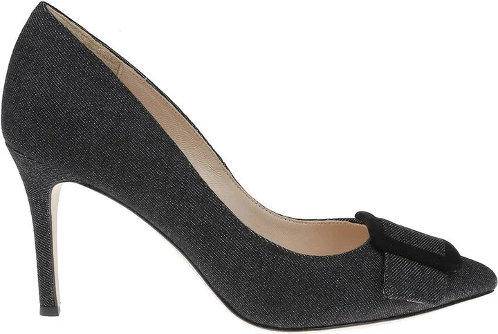 Helene Denim Pump