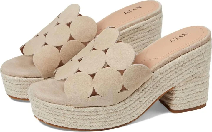 Helene Heeled Sandals In Sand Suede
