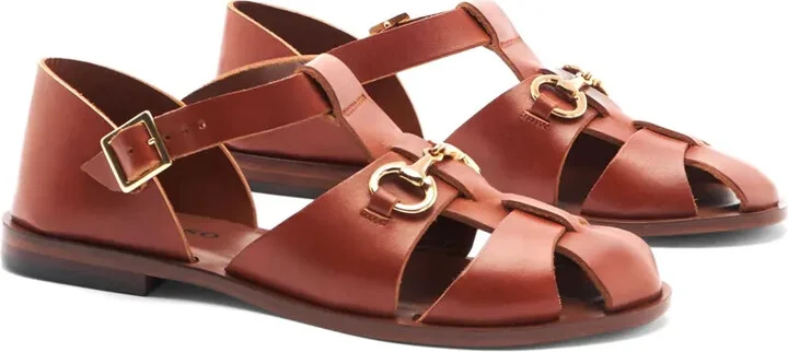 Helene leather sandals - Image 2