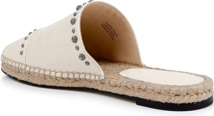 Helenor Croc Embossed Mule - Image 2