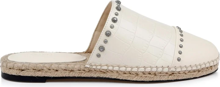 Helenor Croc Embossed Mule - Image 3