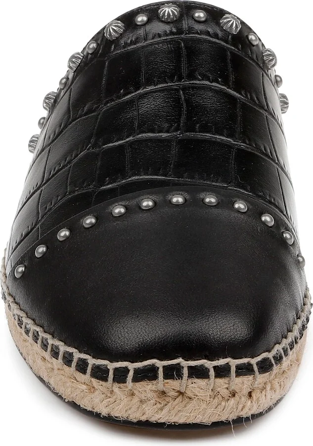 Helenor Croc Embossed Mule - Image 10