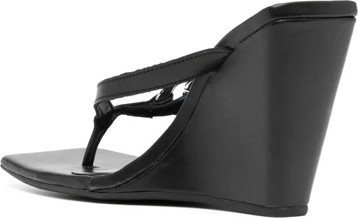 Helga I leather wedge sandals - Image 3