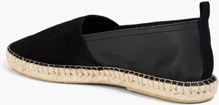 Helio leather and suede espadrilles - Image 3