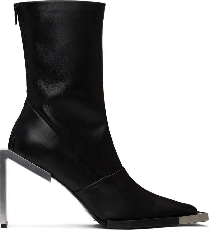 HELIOT EMIL Black Ankle-High Boots