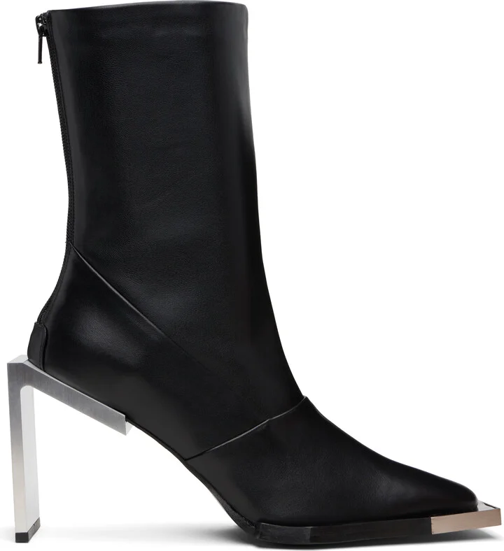 HELIOT EMIL Black Ankle-High Boots