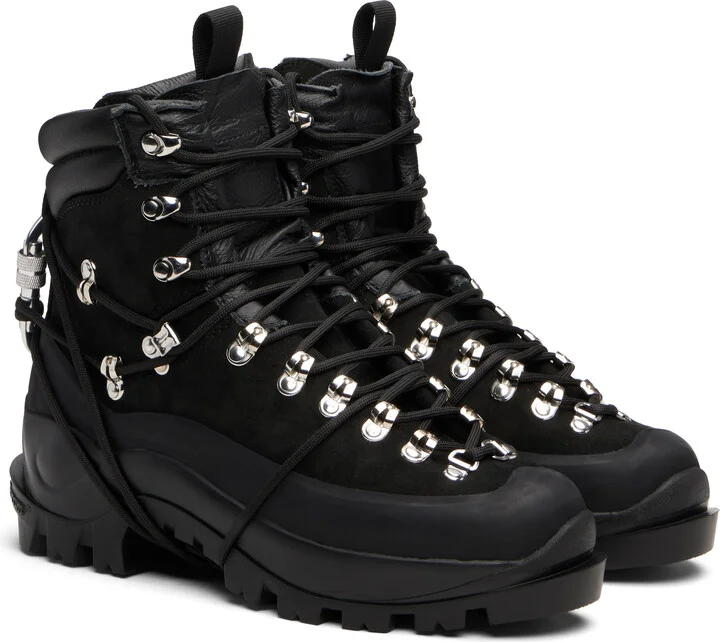 HELIOT EMIL Black Hiking Boots - Image 4