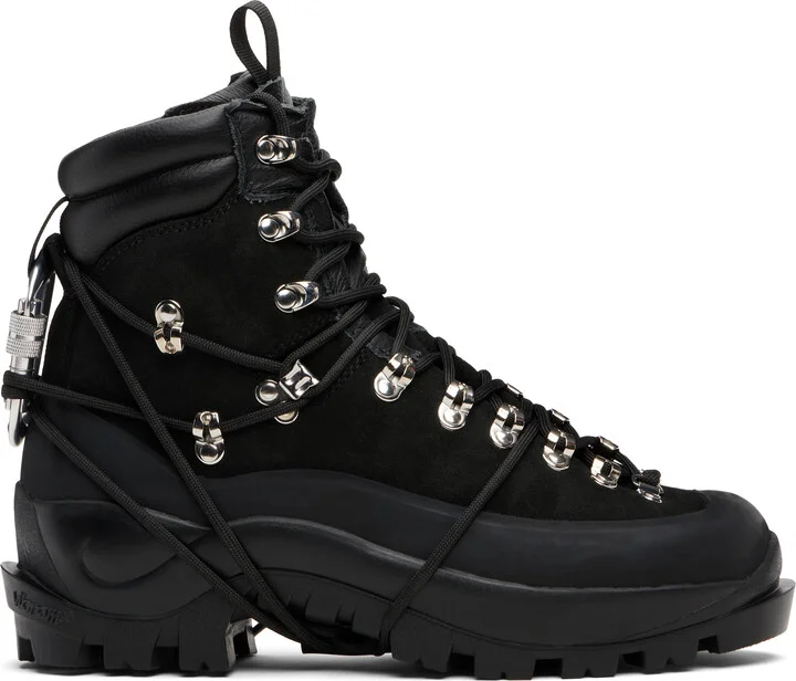 HELIOT EMIL Black Hiking Boots
