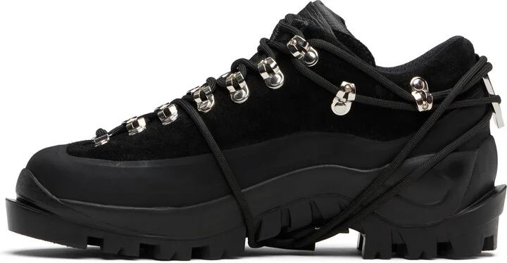HELIOT EMIL Black Low Hiking Boots - Image 3