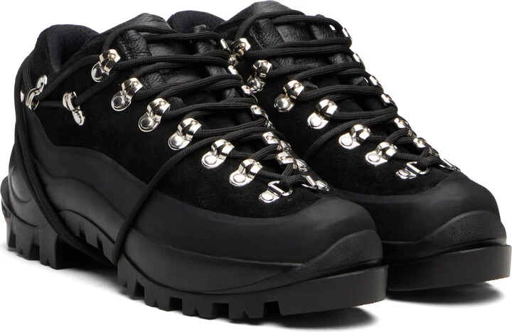 HELIOT EMIL Black Low Hiking Boots - Image 4