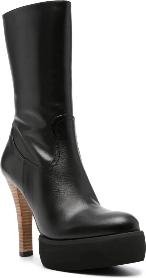 Hella 125mm leather boots - Image 2