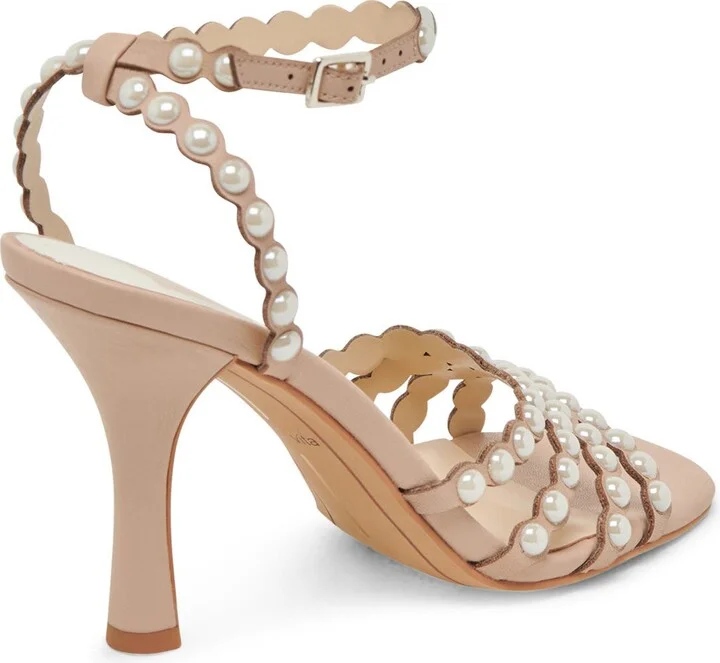 Hellen Pearly Bead Ankle Strap Sandal - Image 9