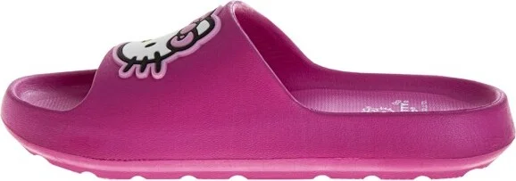 Hello Kitty Women's Slip On Waterproof Slides.Fuchsia, Size: 9/10 - Image 2