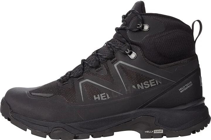 Helly Hansen Cascade Mid Helly Tech Men's Shoes Black/New Light Grey : 7.5 D - Medium, Synthetic - Image 6