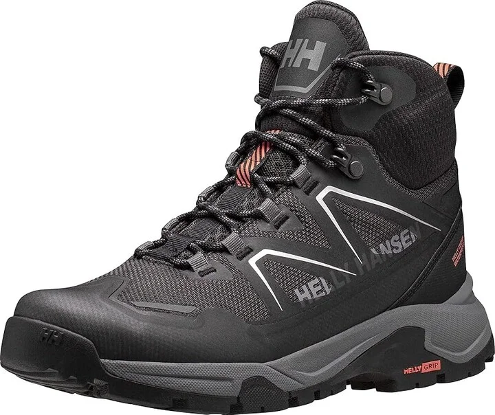 Helly Hansen Cascade Mid HT Women's Shoes Black/Bright Bloom : 6 B - Medium, Textile/Synthetic