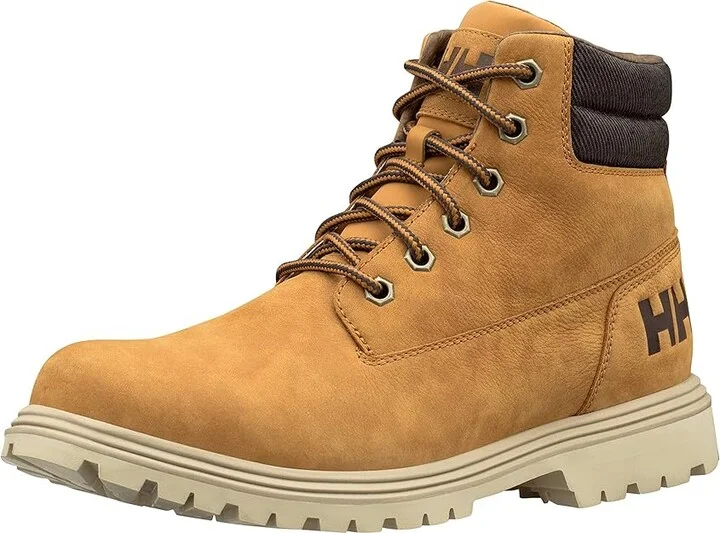 Helly Hansen Fremont Men's Shoes Honey Wheat/Beluga/Boulder : 7 D - Medium, Leather - Image 4