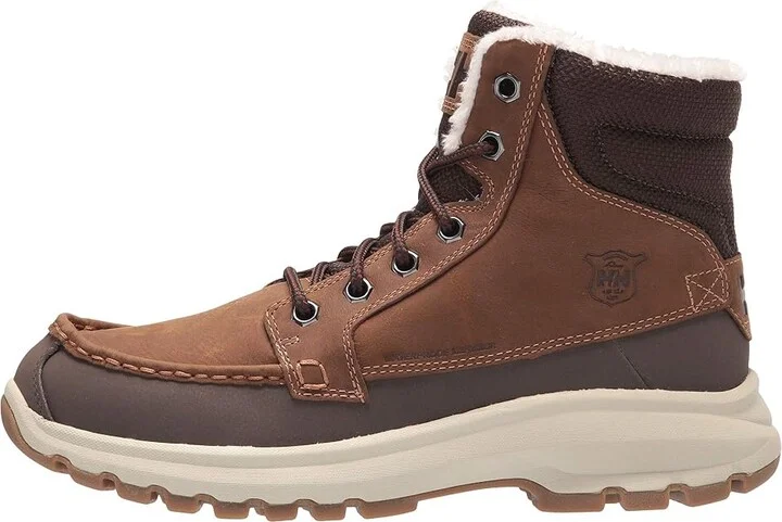 Helly Hansen Garibaldi V3 Men's Shoes Tobacco Brown/Espresso/Natural : 9 D - Medium, Textile/Leather - Image 6