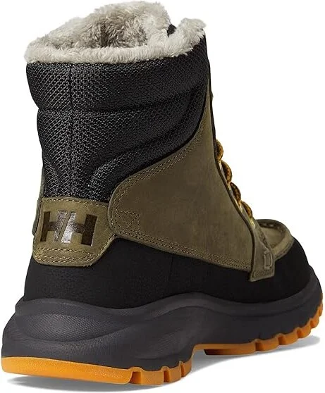 Helly Hansen Garibaldi V3 Men's Shoes Utility Green/Black : 7 D - Medium, Textile/Leather - Image 4