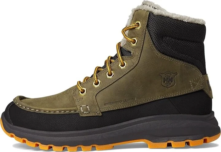 Helly Hansen Garibaldi V3 Men's Shoes Utility Green/Black : 7 D - Medium, Textile/Leather - Image 5
