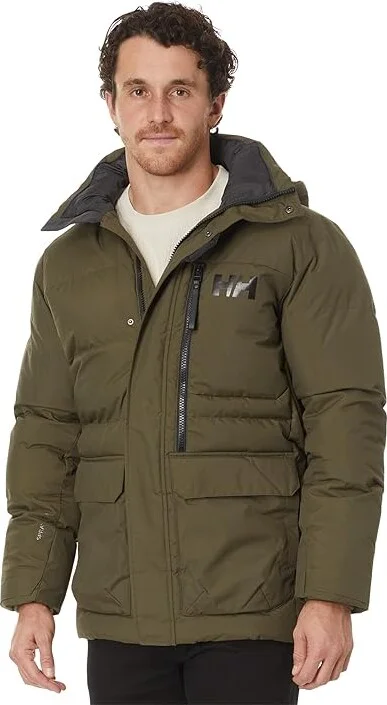 Helly Hansen Tromsoe Jacket Men's Coat Green : LG, Polyester/Polyamide