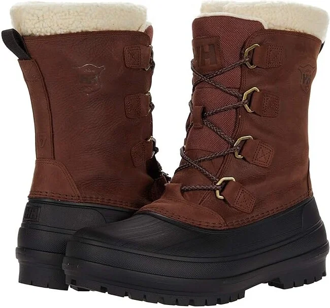Helly Hansen Varanger Primaloft Men's Shoes Brunette/Black : 7 D - Medium, Textile/Leather