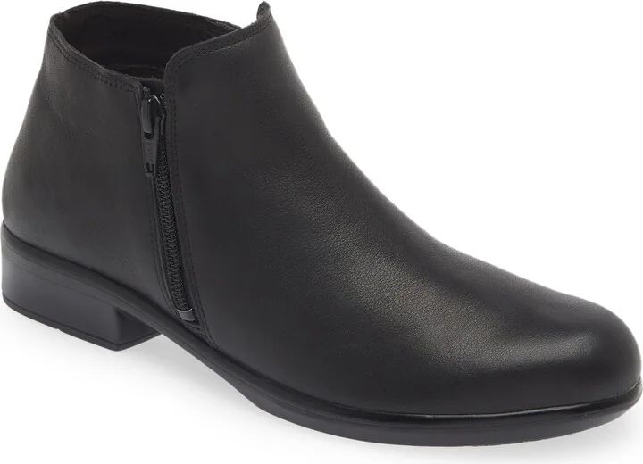 Water Resistant Black Leather