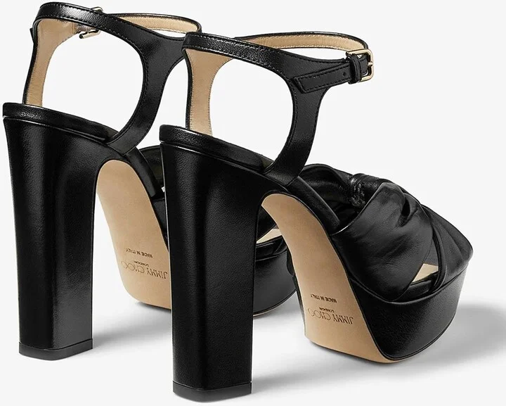 Heloise 120 Platform Sandals in Nappa Leather - Image 2
