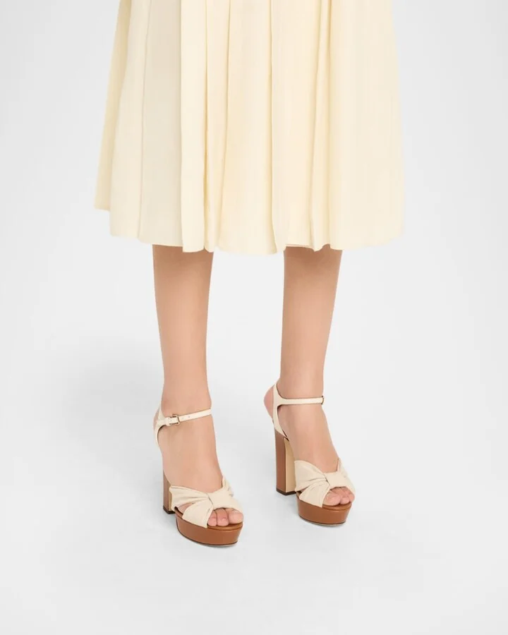 Heloise 120 Vacchetta Ankle-Strap Platform Sandals - Image 3