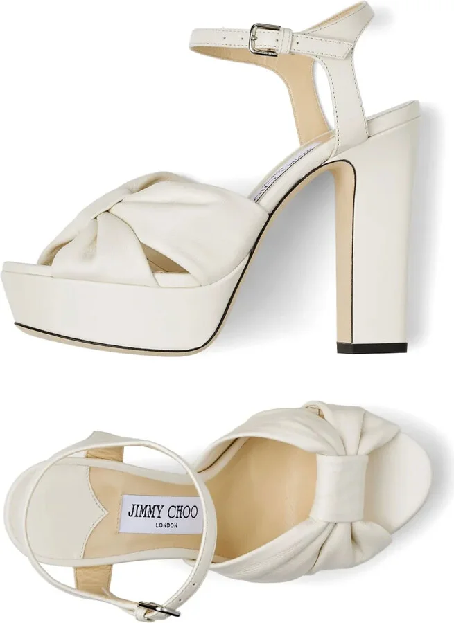 Heloise 120mm leather sandals - Image 4