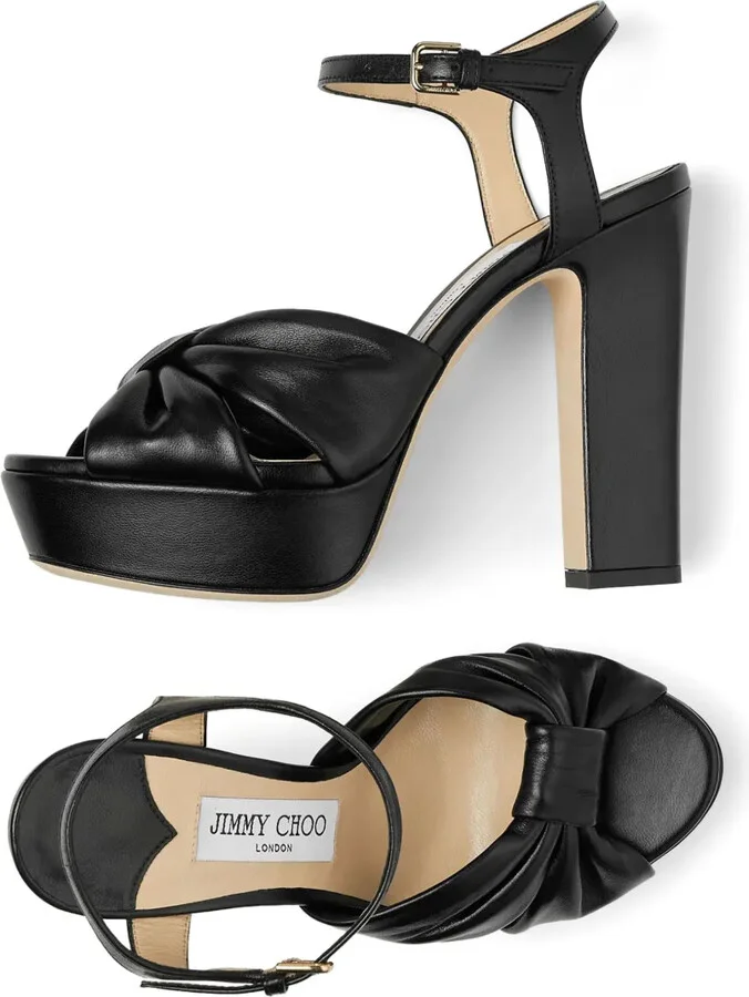 Heloise 120mm leather sandals - Image 4