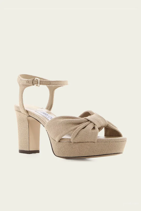 Heloise 80 Platform Sandal in Ballet Pink - Image 2
