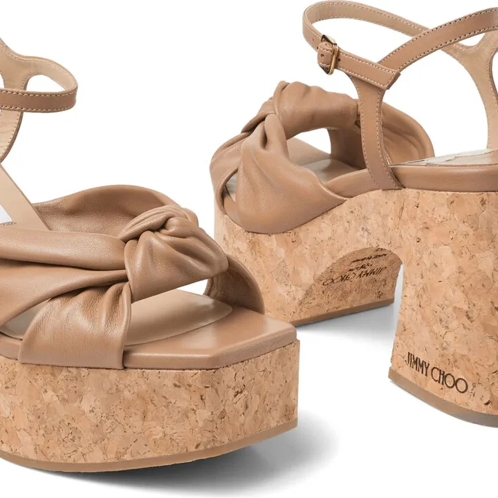 Heloise 95 wedge sandals - Image 5