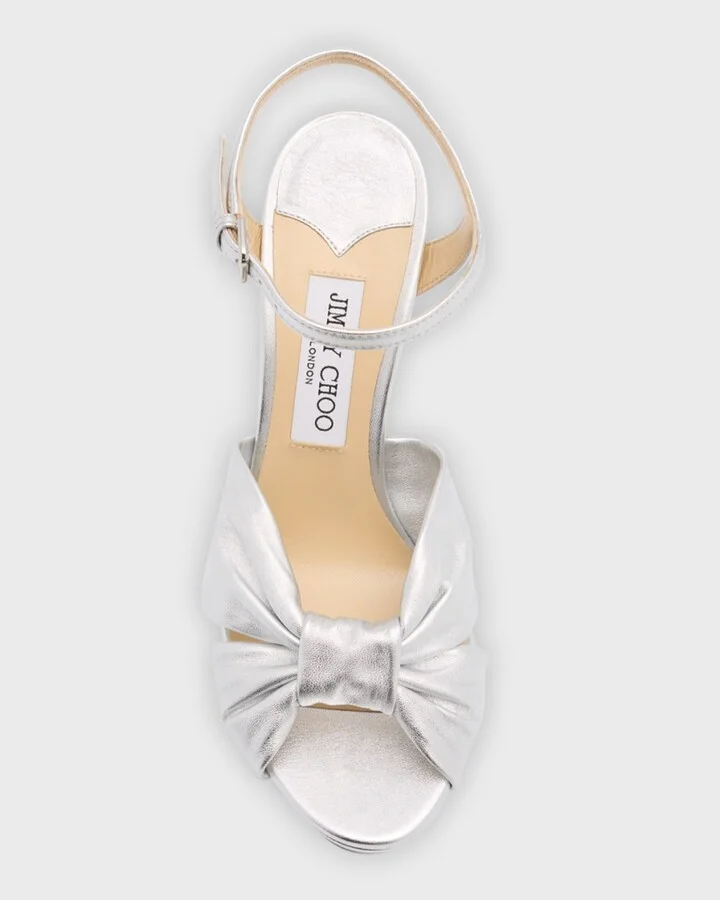 Heloise Leather Platform Sandals - Image 6
