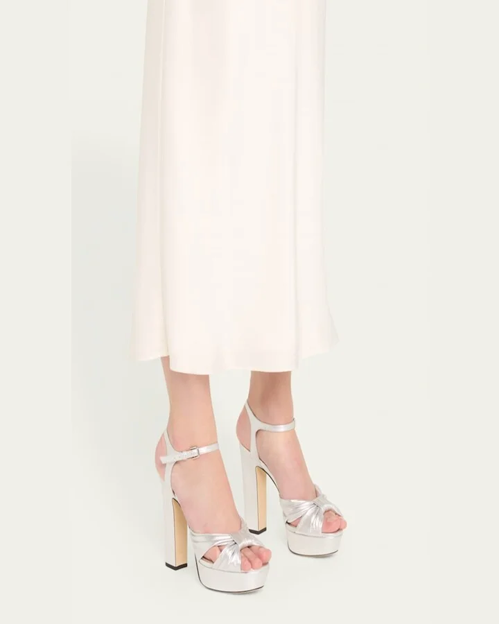 Heloise Leather Platform Sandals - Image 6