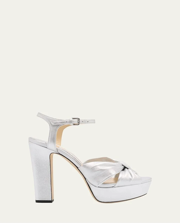 Heloise Leather Platform Sandals