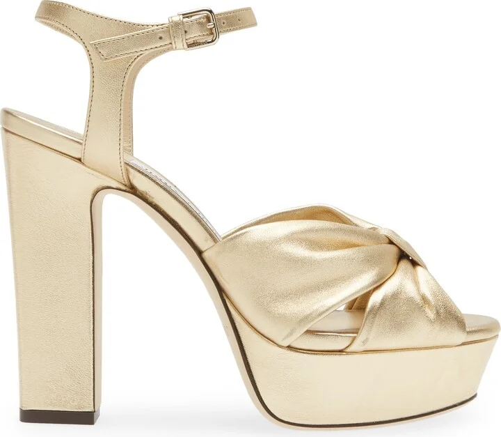 Heloise Metallic Platform Sandal - Image 3