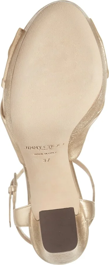 Heloise Metallic Platform Sandal - Image 6